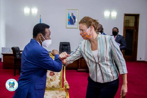 Connexion Grande-Bretagne et RDC Assemblée nationale : Mboso et Baltman échangent sur le programme de travail de la session et les projets de lois
