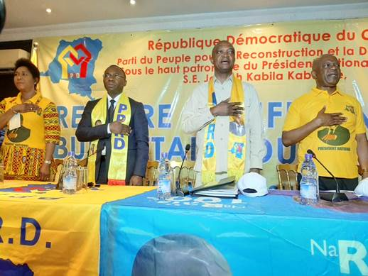 Clôture de la première conférence budgétaire PPRD : Emmanuel Ramazani Shadary satisfait du budget pour l’exercice 2020