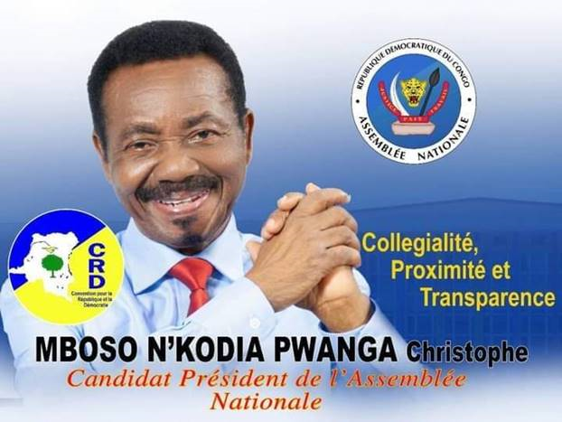 Candidat unique, Homme d’action    Assemblée Nationale : Christophe Mboso N’Kodia Pwanga bientôt  au  Perchoir !