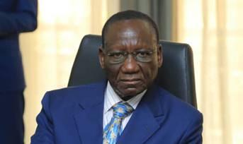 Une élévation méritée   Ilunga Ilunkamba félicite le Cardinal Fridolin Ambongo République Démocratique du Congo